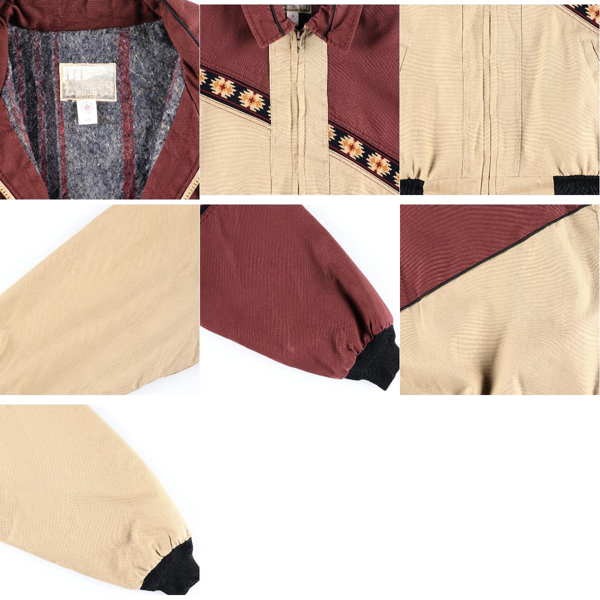 楽天市場】80〜90年代 EXPRESS RIDERS ネイティブ柄 ダック地ワーク