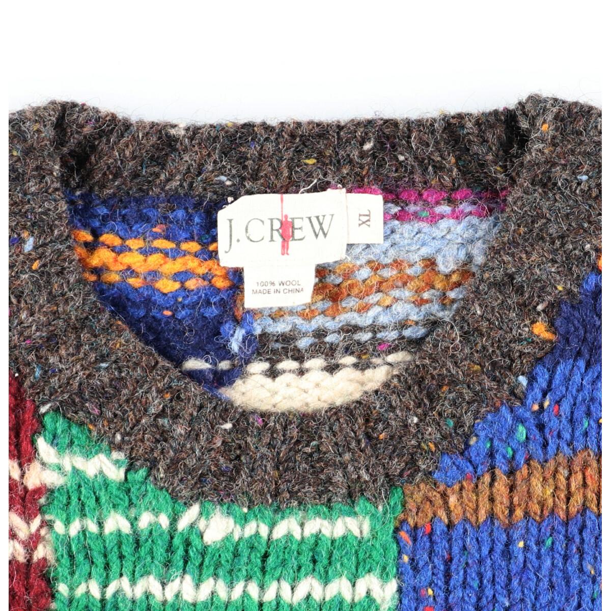 楽天市場】90年代 ジェイクルー J.Crew パッチワーク風 カラーネップ