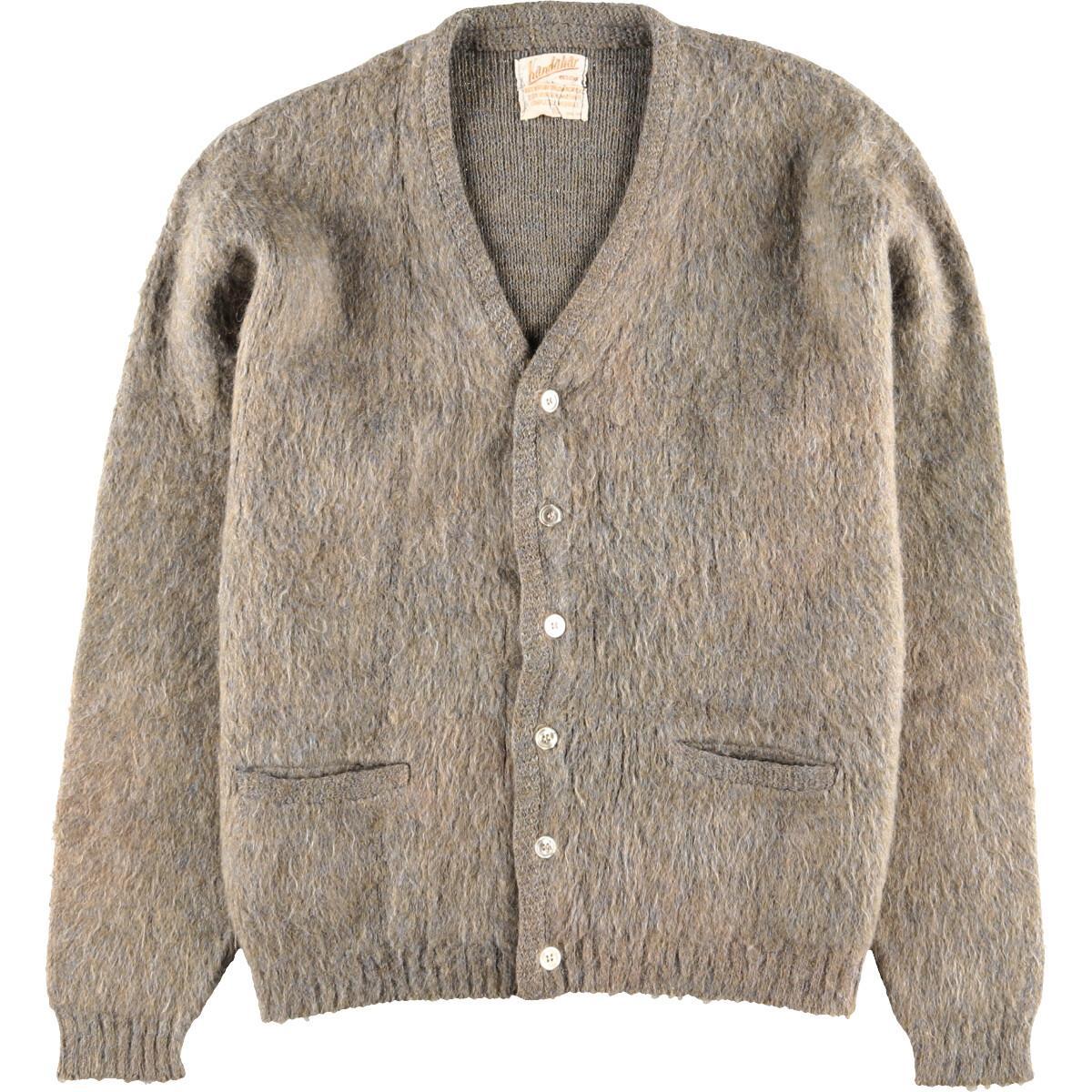 楽天市場】60年代 Kandahar ポケット付き モヘアニットカーディガン