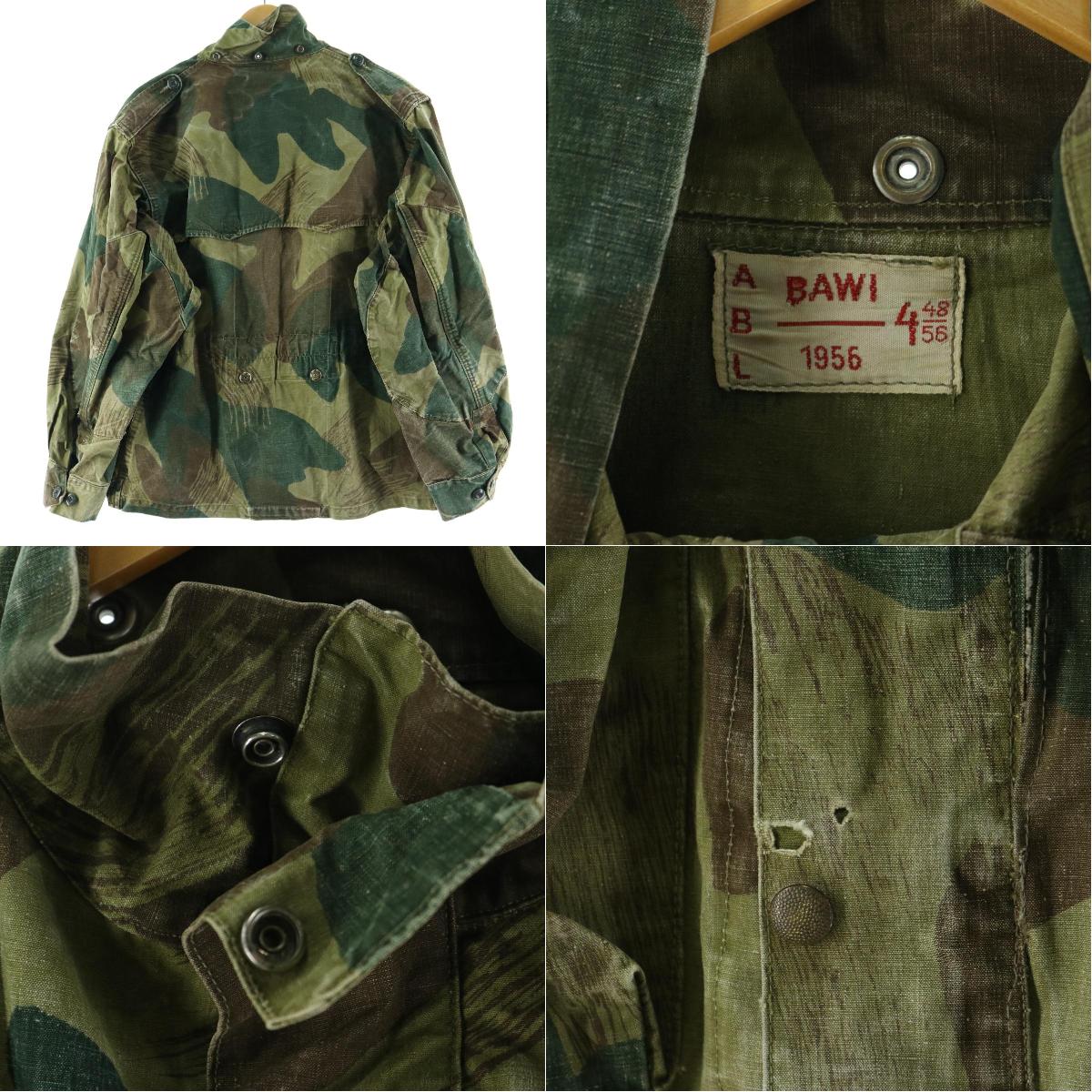 楽天市場】50年代 ベルギー軍実品 空挺部隊 ブラッシュストロークカモ