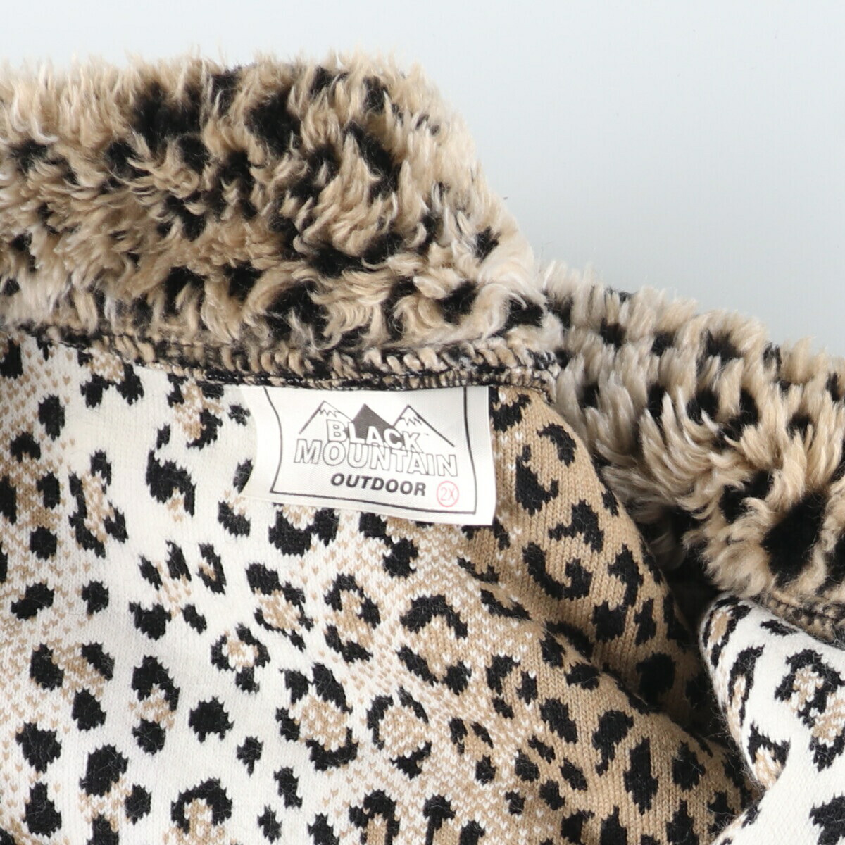 楽天市場】古着 ブラックマウンテン BLACK MOUNTAIN 総柄 レオパード柄