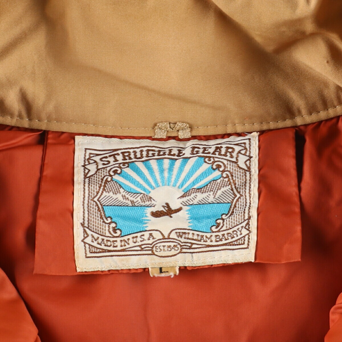 楽天市場】古着 80年代 STRUGGLE GEAR ダウンベスト USA製 メンズL