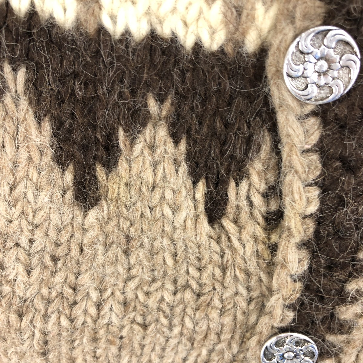 楽天市場】古着 Hilda Ltd 総柄 ノルディック柄 ウール チロル