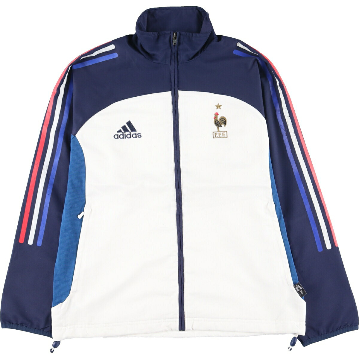 楽天市場】古着 00'S アディダス adidas F.F.F. フランス代表 ジャージ