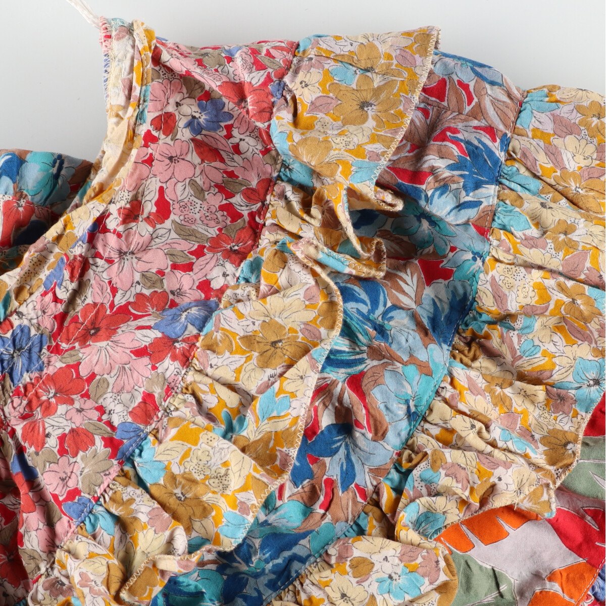 楽天市場】古着 80'S ダイアンフレイス Diane Freis 花柄 フリル