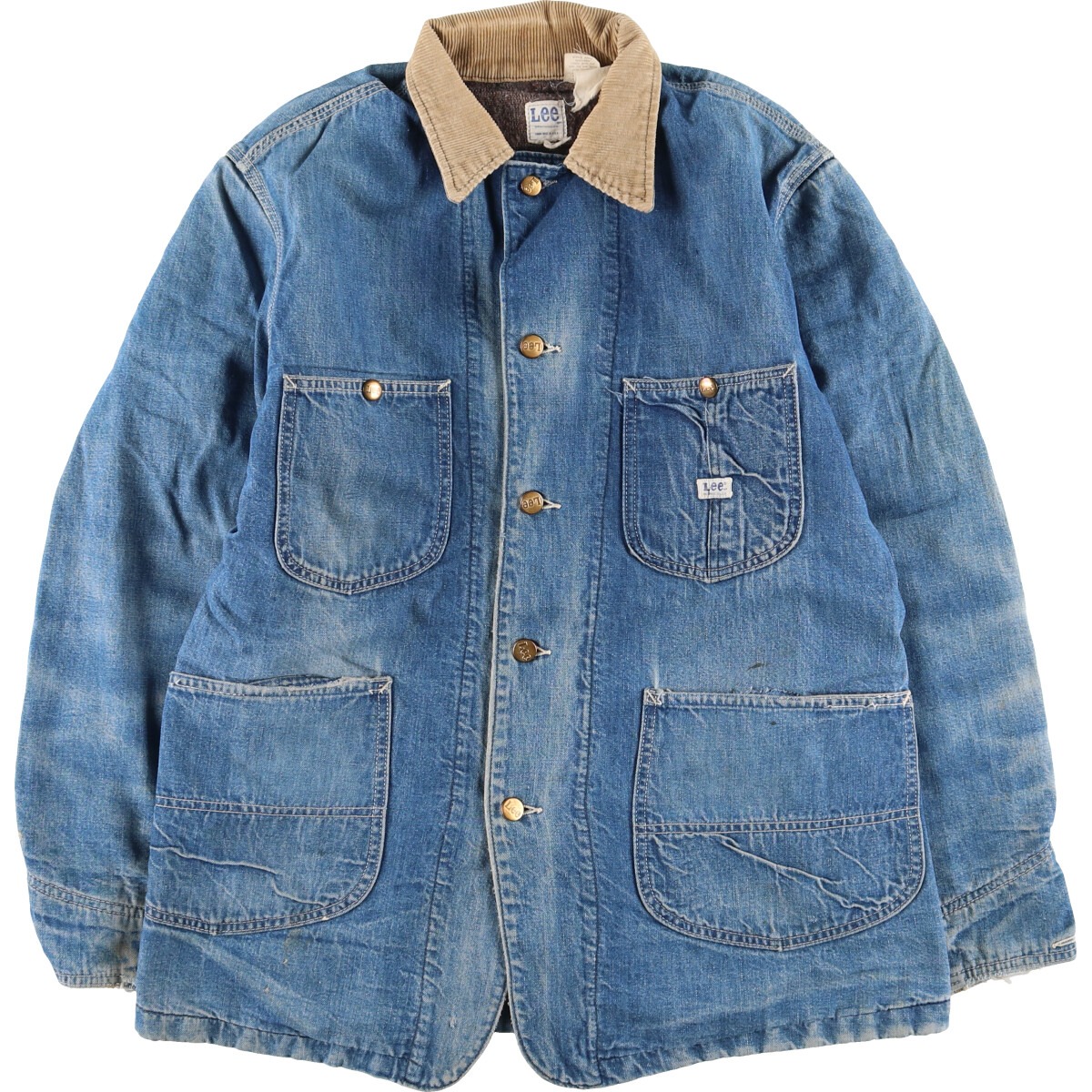 楽天市場】古着 70年代 リー Lee 81-LJ デニムカバーオール USA製