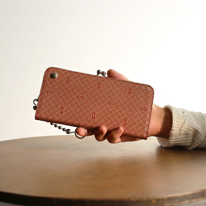 楽天市場】【印伝－印傳屋 公式通販】 限定柄 長財布 がま口財布 赤 白