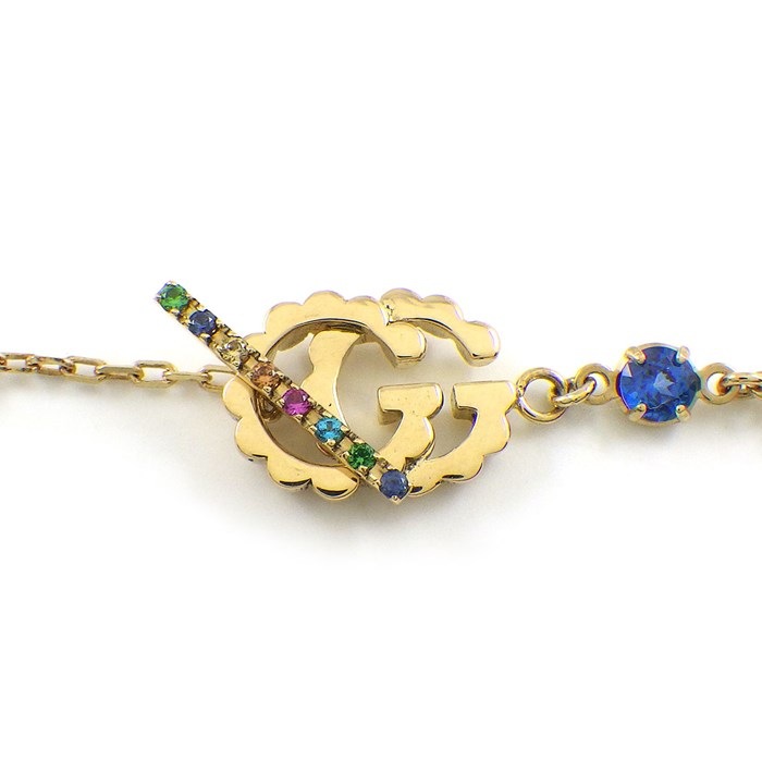 楽天市場】グッチ GUCCI ブレスレット GG ランニング ロゴ マルチ