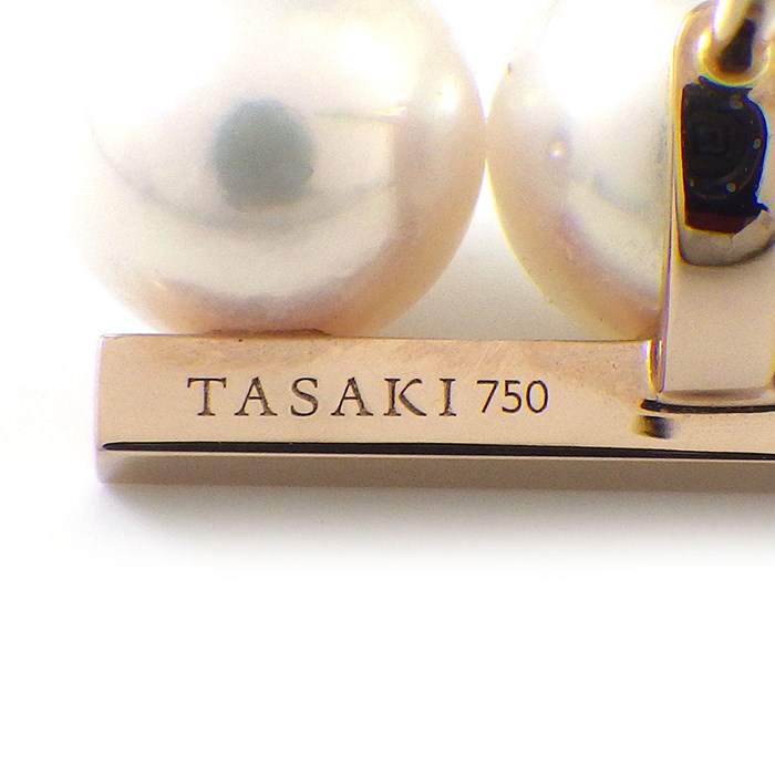 楽天市場】タサキ 田崎真珠 TASAKI ピアス バランス ネオ E-4315-18KSG