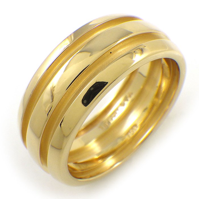 楽天市場】ティファニー Tiffany & Co. リング グルーブド ダブル