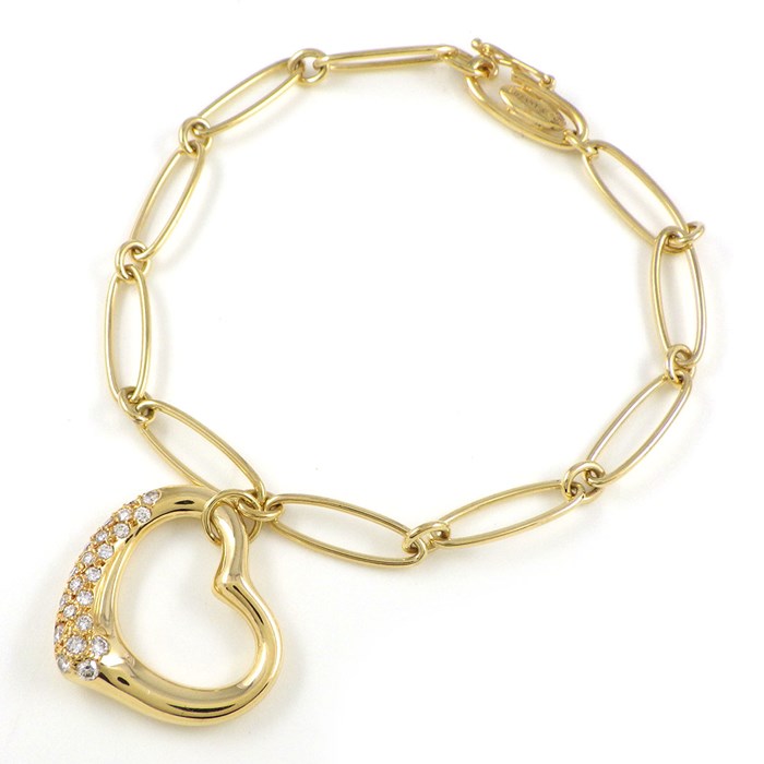 楽天市場】ティファニー Tiffany & Co. ブレスレット オープン ハート