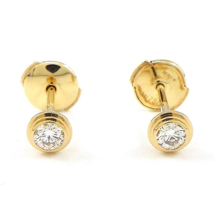 楽天市場】カルティエ Cartier ピアス ダムール スモールモデル SM
