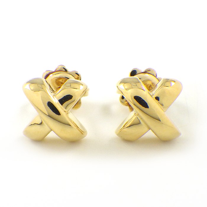 楽天市場】ティファニー Tiffany & Co. ピアス クロス ステッチ