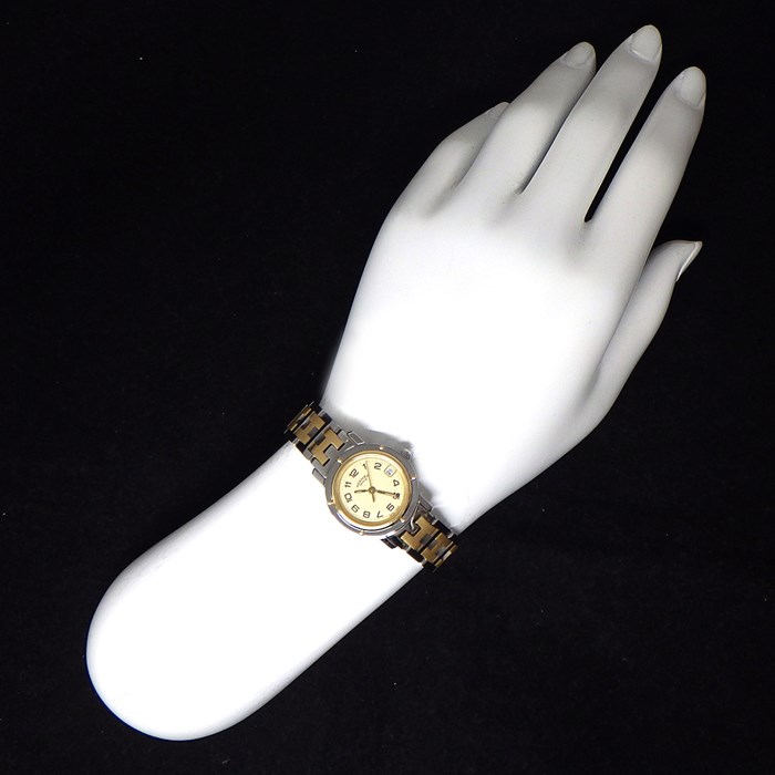 楽天市場】エルメス HERMES 腕時計 クリッパー CL4.220 デイト