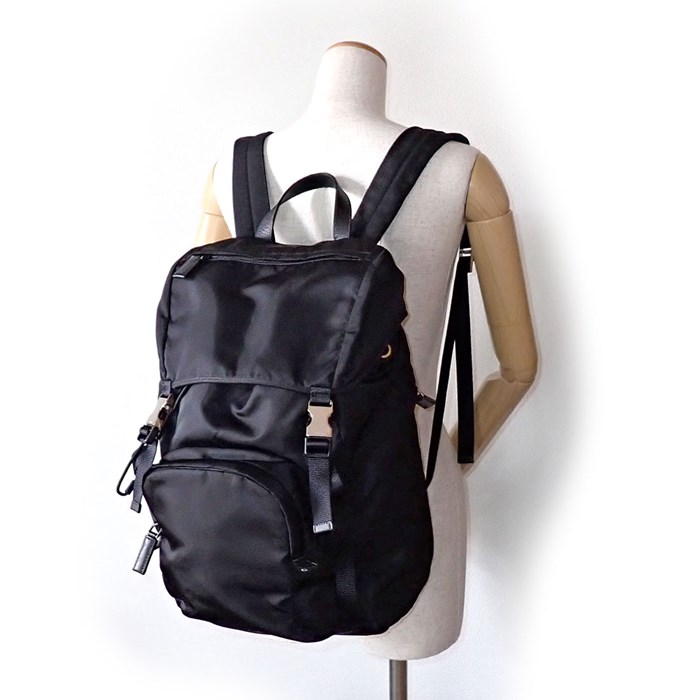 楽天市場】プラダ PRADA バックパック リュック テスート 2VZ135