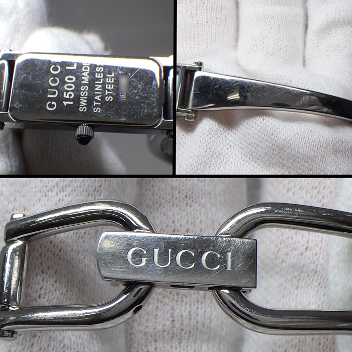 楽天市場】グッチ GUCCI 腕時計 バングルウォッチ 1500L ホースビット