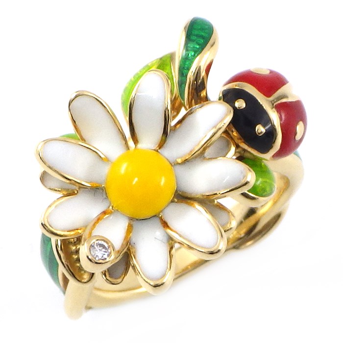 楽天市場】【☆訳あり】クリスチャンディオール Christian Dior リング