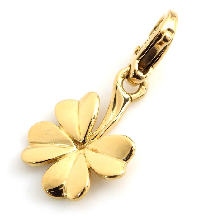 楽天市場】シャネル CHANEL チャーム ペンダントトップ クローバー 四