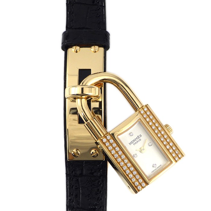 楽天市場】エルメス HERMES 腕時計 ケリーウォッチ ダイヤベゼル KE1
