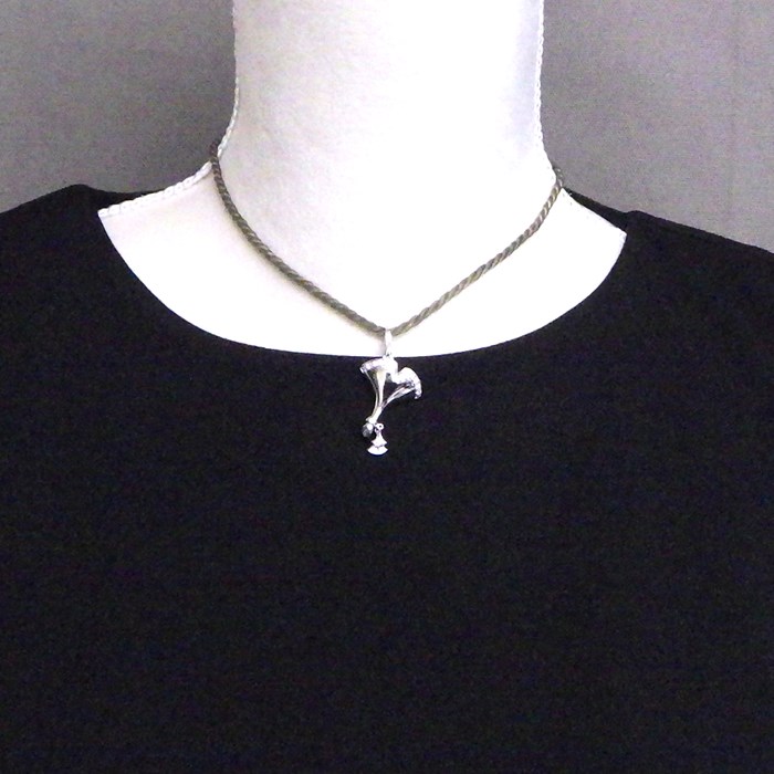 楽天市場】カルティエ Cartier ネックレス チョーカー ギンコ イチョウ