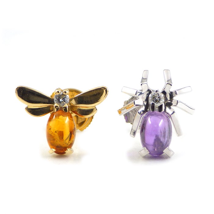 楽天市場】ショーメ Chaumet ピアス アトラップ モワ 蜂 ハチ ビー