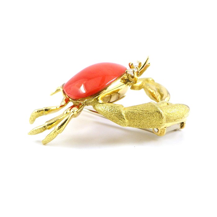 楽天市場】ティファニー Tiffany & Co. ブローチ 蟹 クラブ モチーフ