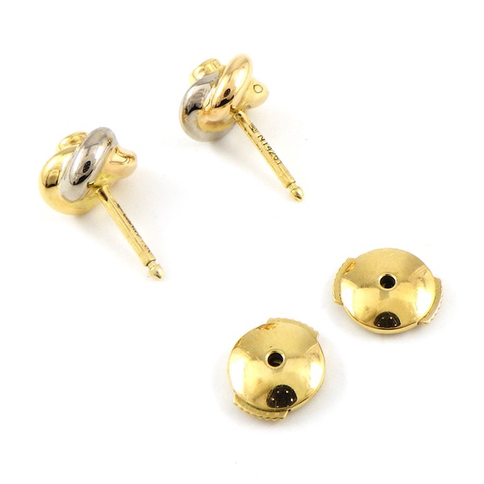 楽天市場】カルティエ Cartier ピアス ベビートリニティ ダイヤモンド