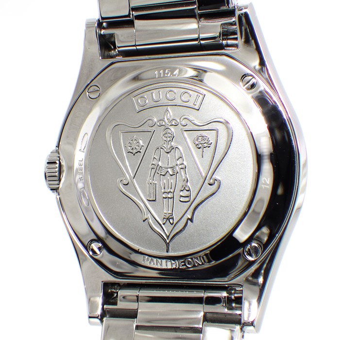 楽天市場】グッチ GUCCI 腕時計 パンテオン YA115404 ダイヤベゼル 10