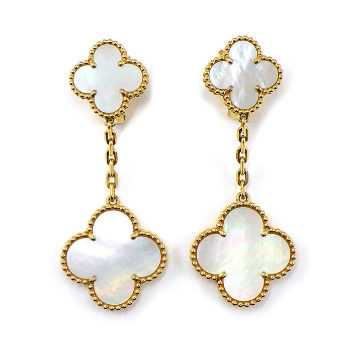 楽天市場】ヴァンクリーフ＆アーペル Van Cleef & Arpels ピアス