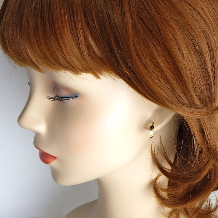 楽天市場】ティファニー Tiffany & Co. ピアス ツイスト フープ K18YG