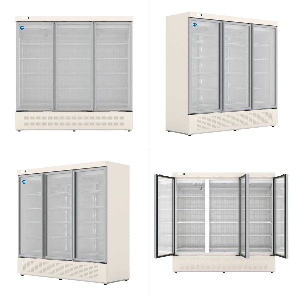 楽天市場】JCM リーチイン タテ型 冷凍ショーケース （3枚扉） JCMCS