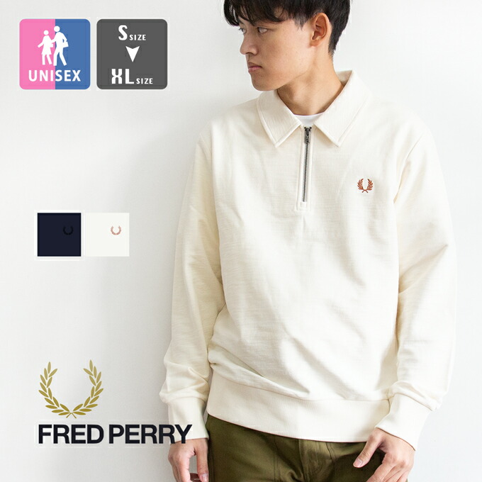 楽天市場】【 FRED PERRY フレッドペリー 】 Zip Neck Collar