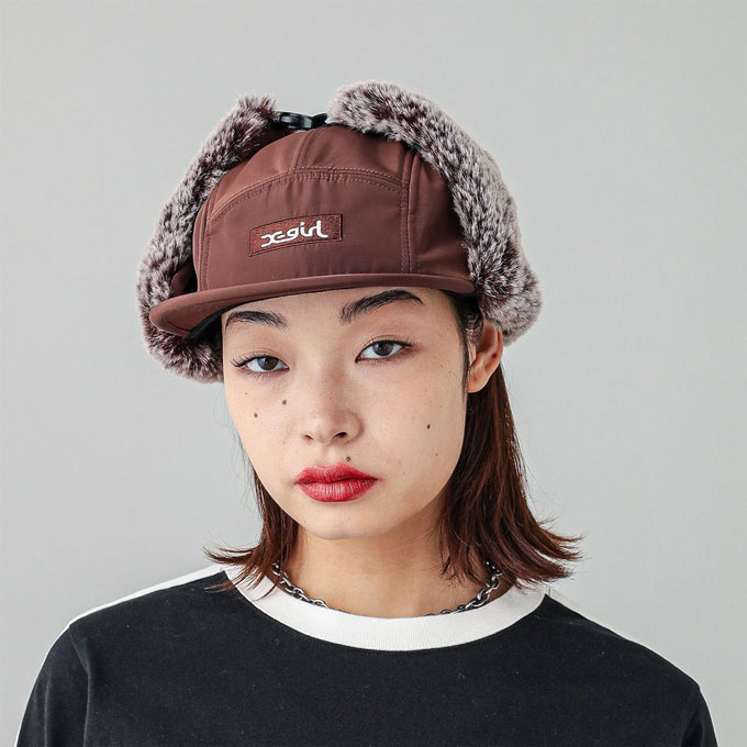 楽天市場】【 X-girl エックスガール 】 DOG EAR JET CAP ドッグ
