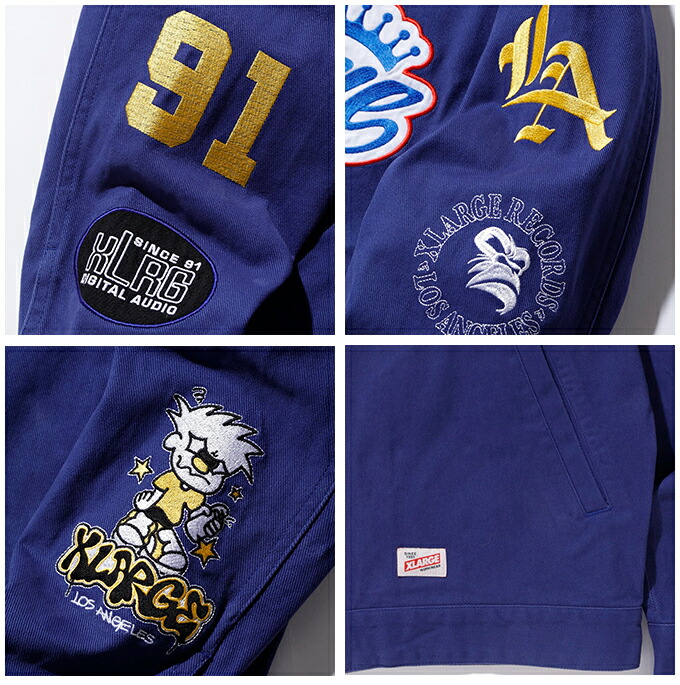 楽天市場】【 XLARGE エクストララージ 】 RECORDS WORK JACKET XLARGE