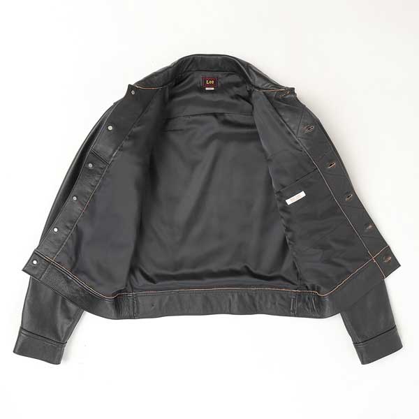 楽天市場】Lee リーレザー ライダース ジャケット LM9911 101ブラック