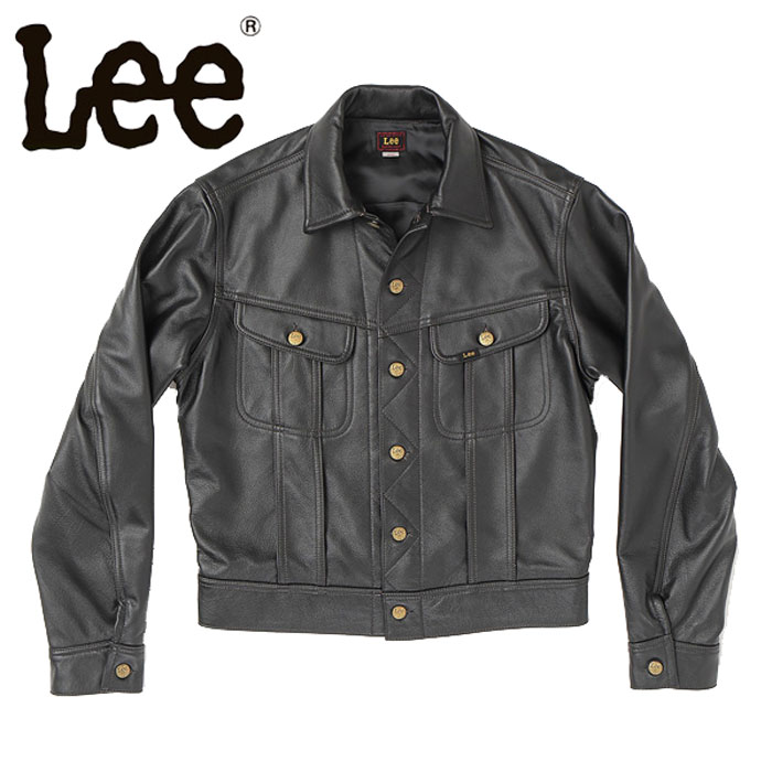 楽天市場】Lee リーレザー ライダース ジャケット LM9911 101ブラック
