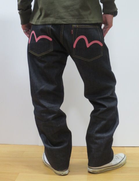 楽天市場】エビスジーンズ 日本製 カモメピンク 細めのストレート No2