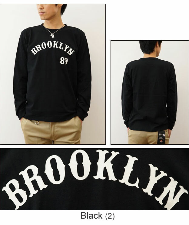 楽天市場】（ロンT）『BROOKLYN』 JEANSBUG ORIGINAL 長袖 Tシャツ