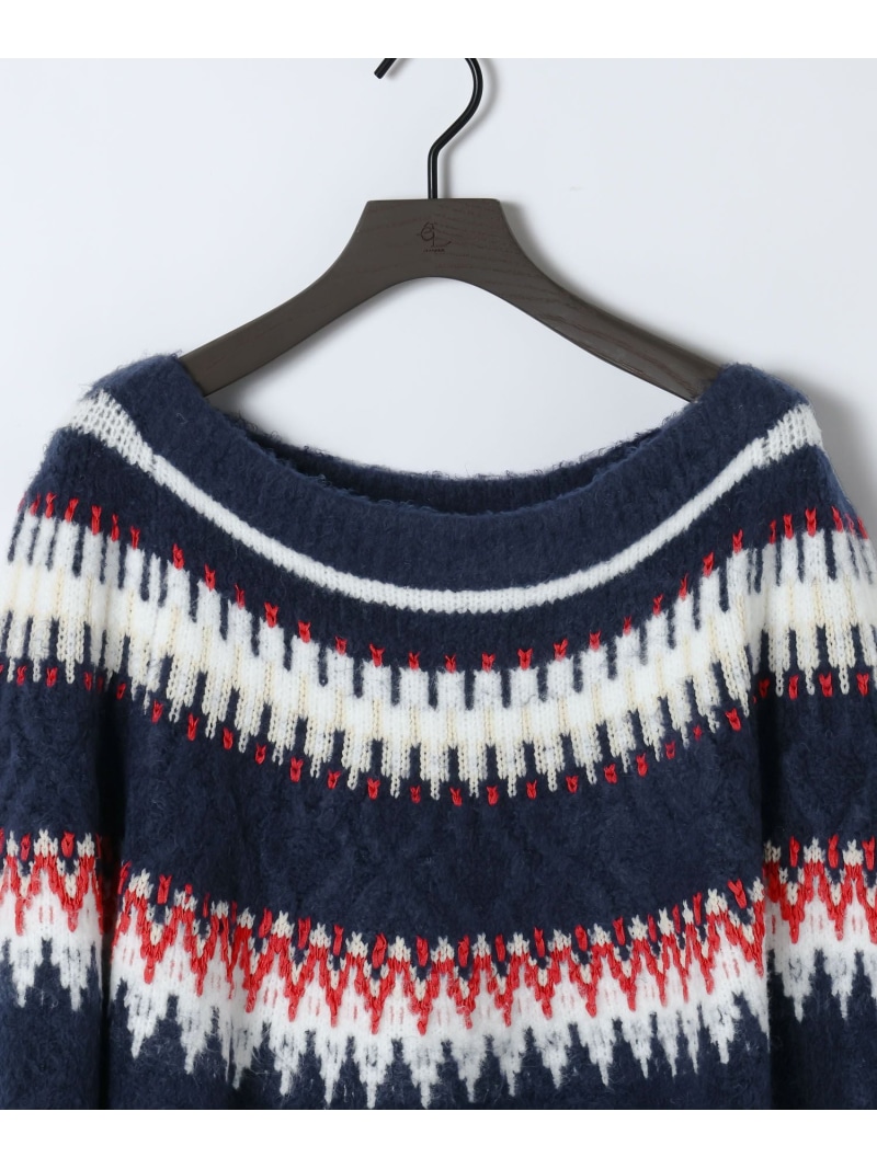 楽天市場】【SALE／48%OFF】3G Fair Isle Pullover eL ジーナシス