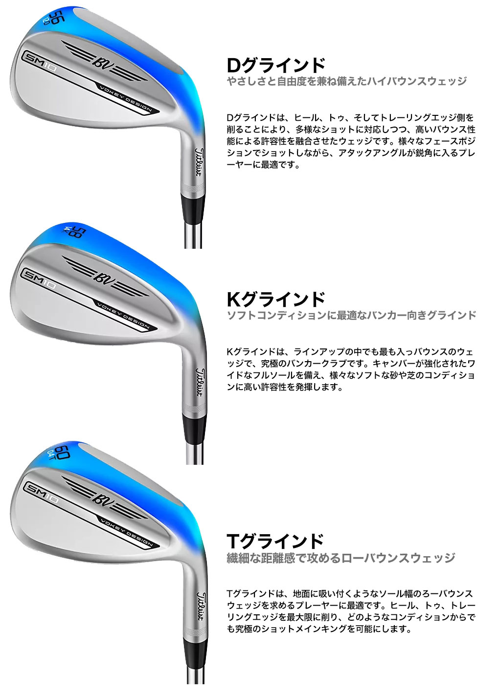 楽天市場】ゴルフ クラブ タイトリスト ボーケイ VOKEY SM10 ウェッジ