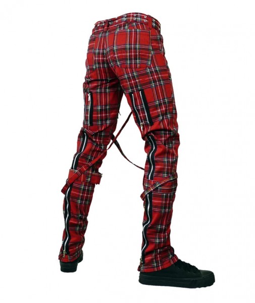 楽天市場】ボンテージパンツ レッドチェック TRIPP NYC(トリップ