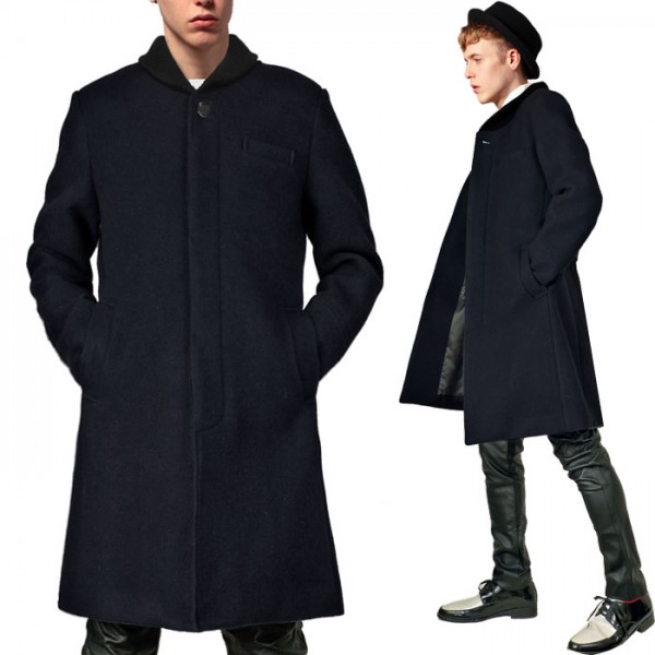 楽天市場】ファラオコート メンズ ウールコート ヘチマ襟 ショール