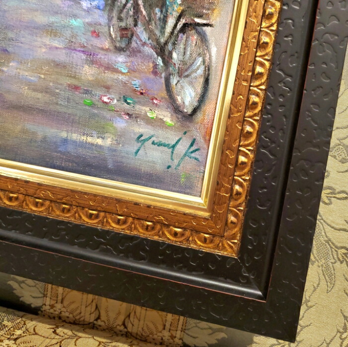 楽天市場】絵画 「ワイン畑へ続く径」 油彩画 油絵 原画 風景画 P6