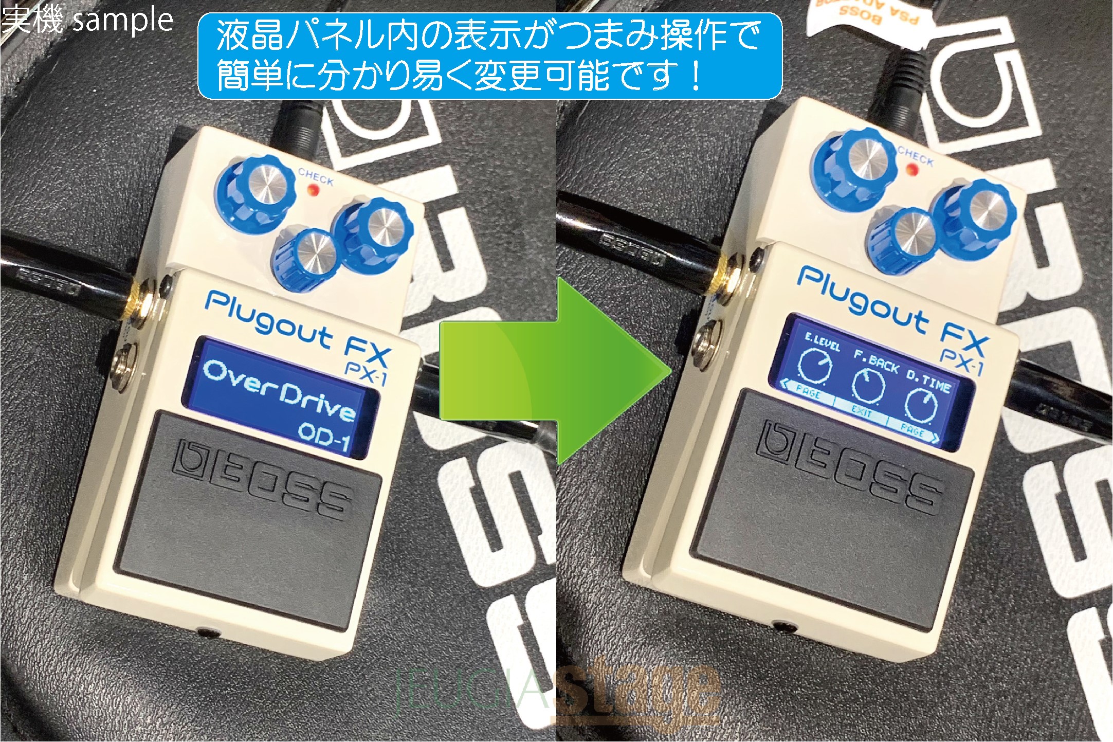 楽天市場】【次回入荷未定：ご予約にて承り中】BOSS PX-1 Plugout FX