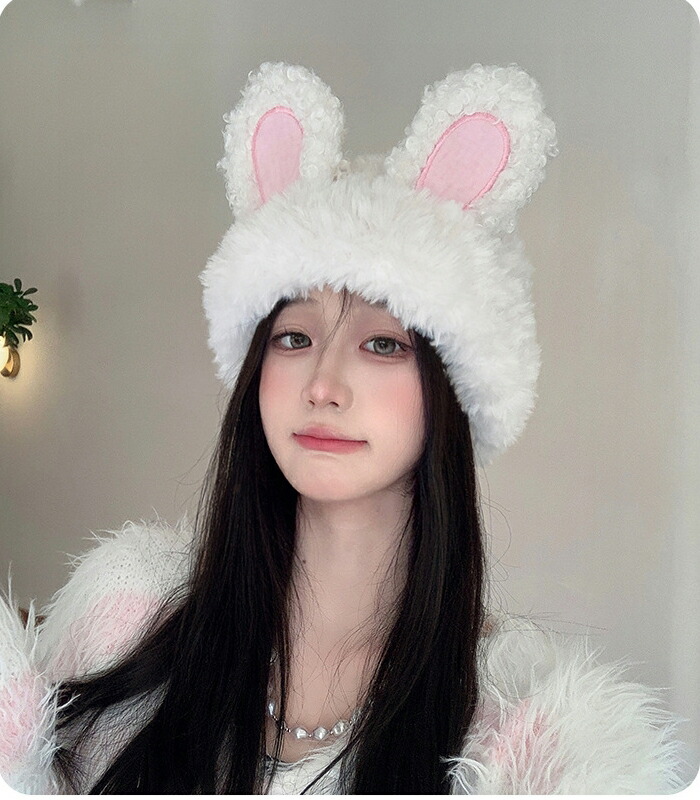 楽天市場】うさぎ 帽子 うさ耳 帽子 兎 かぶりもの 動物 アニマル