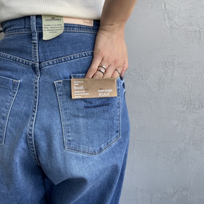 楽天市場】【店内全品送料無料】 YANUK ヤヌーク 別注 JOAN for JEANS