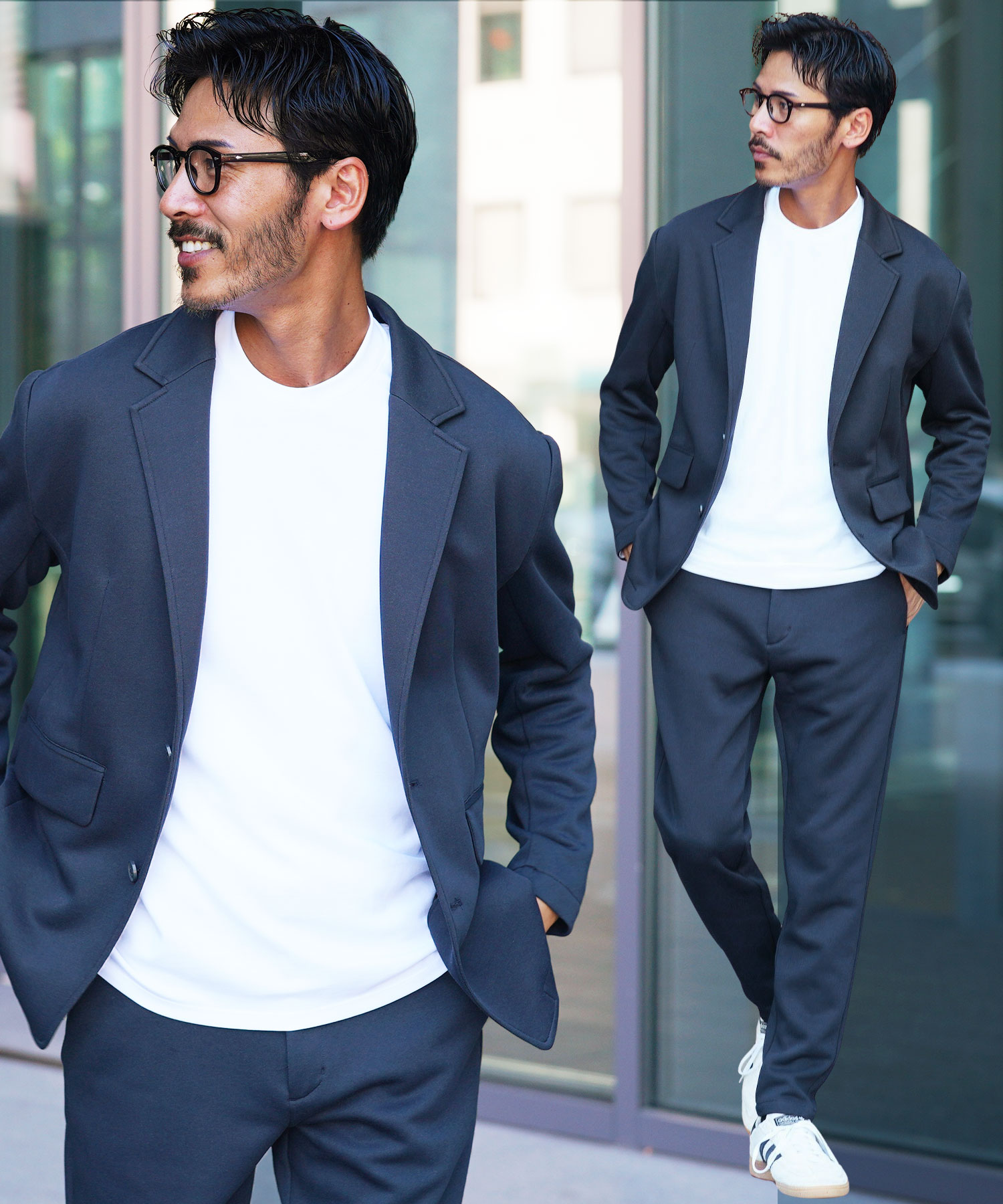 楽天市場】【最大72%OFF】洗える カジュアルスーツ 上下セット