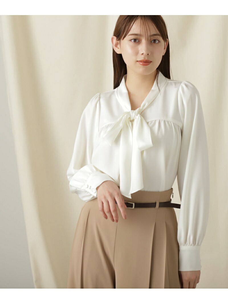 楽天市場】ボウタイサテンブラウス JILL by JILL STUART ジル バイ