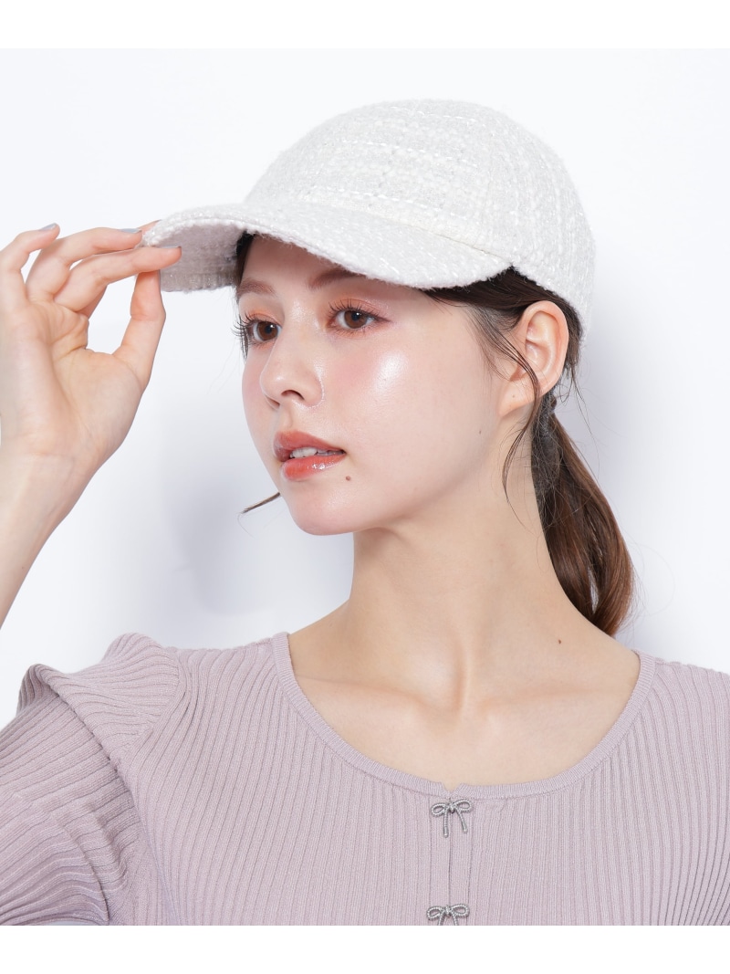 楽天市場】【SALE／37%OFF】キラツイードキャップ JILL by JILL STUART
