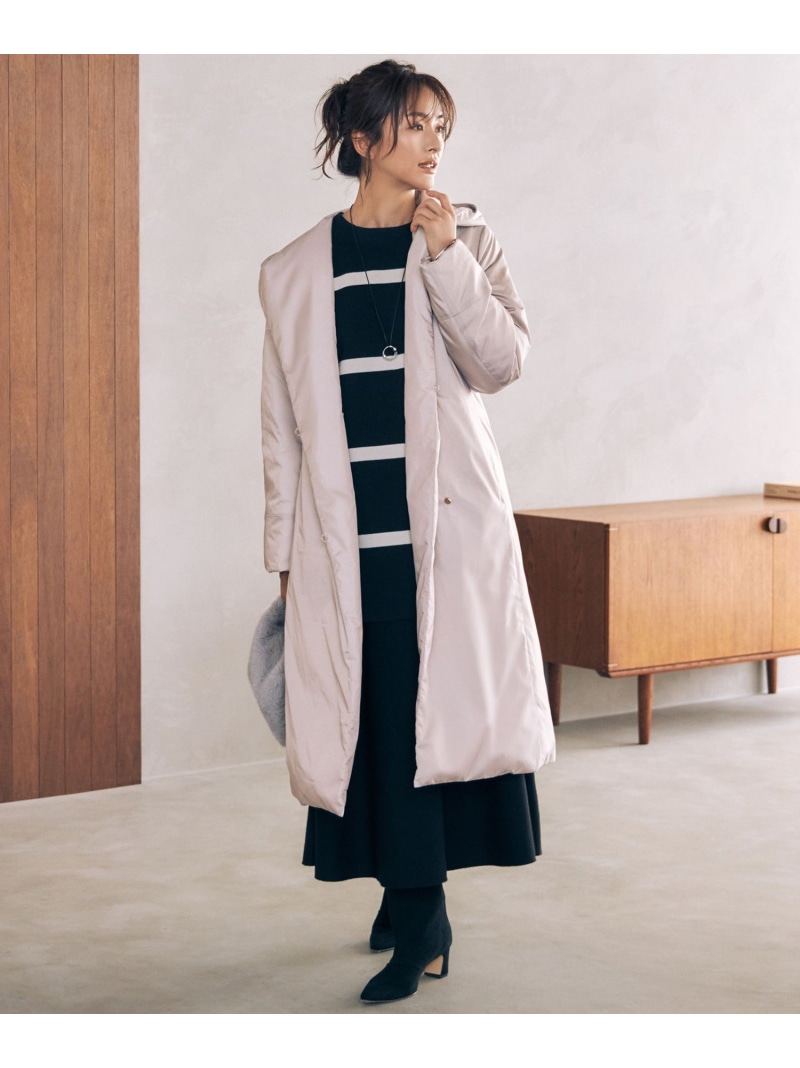 楽天市場】ADSシャンブレータフタ ダウンコート 自由区 ジユウク